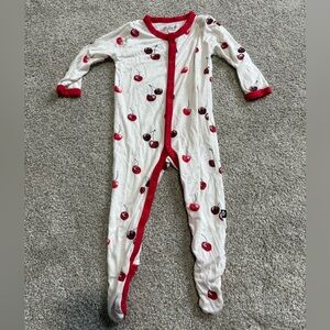 Kyte BABY 3-6 mo Cherry Footie